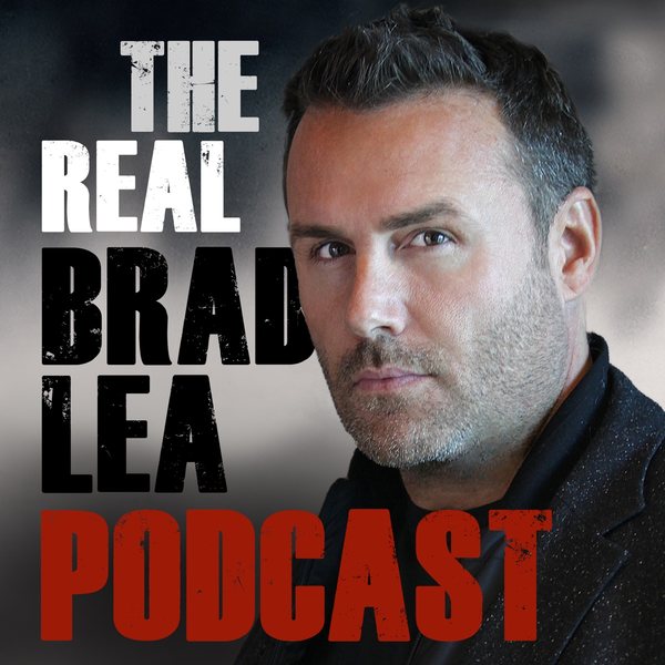 Cover art for Brad Lea's podcast, Dropping Bombs, branded The Real Brad Lea Podcast